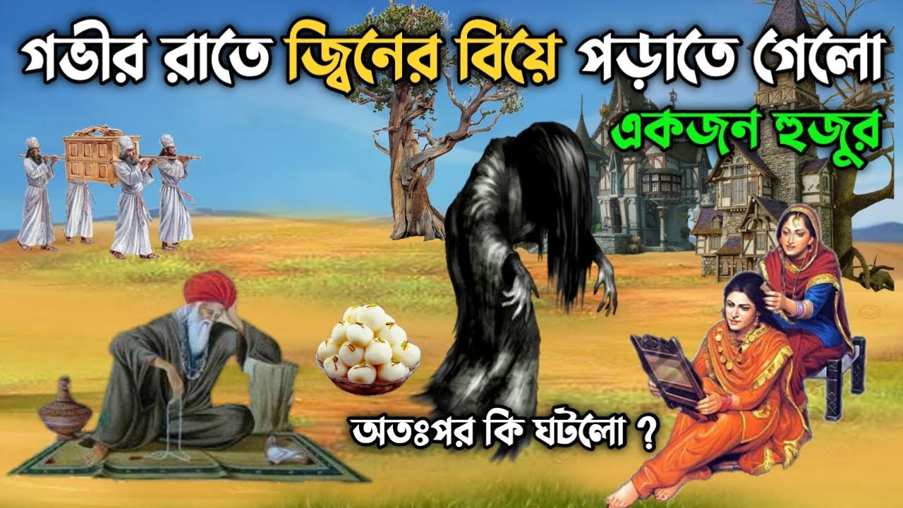 গভীর রাতে জ্বিনের বিয়ে পড়াতে গেলন একজন হুজুর || জ্বিন হুজুরের সাথে কি করেছিলো || Islamic Story