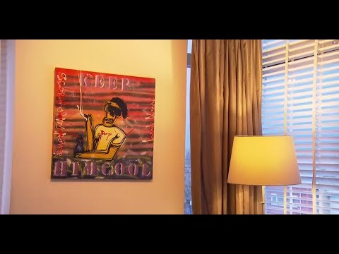 Schilderij Henk Veen in programma EIGEN HUIS & TUIN Eddy Keur