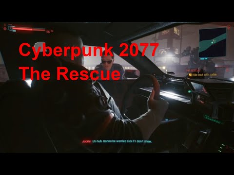 Cyberpunk 2077 gameplay walkthrough part 3 The Rescue [No Kills, Stealth]