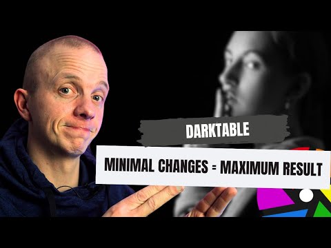 Silent Brilliance: Minimalist Editing in Darktable!