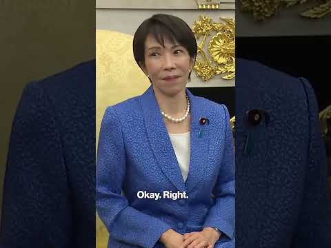 Watch Japanese PM's reaction when Trump makes Pearl Harbor joke #shorts