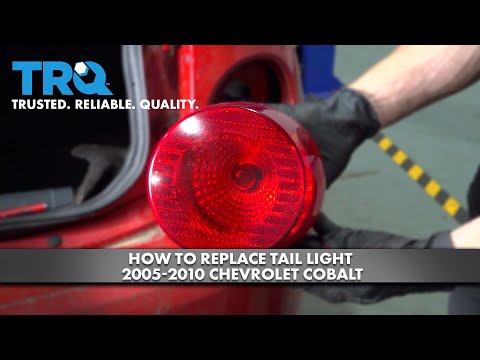 How to Replace Tail Light 2005-2010 Chevrolet Cobalt