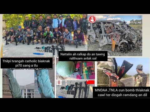 Dec17 zing:Shwebu ah khualtlawng  motor bomb anthlak,Natalinah ralkap do antawng Ralthuam an lak sak