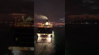 NCL GEM AND THE MORNING SUNSET🤩 #cruiseship #cruise