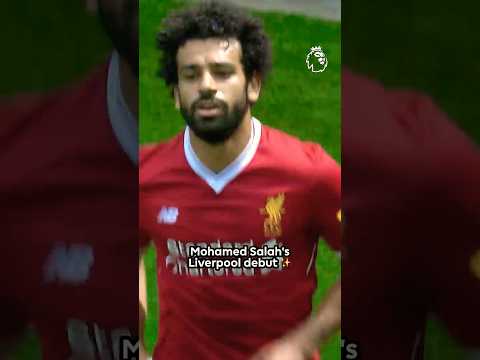 Salah's FIRST EVER match for Liverpool 😮