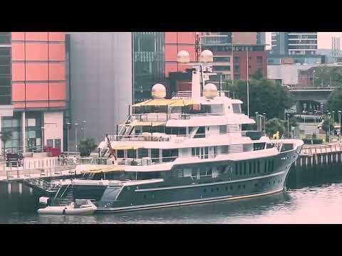 £65 million superyacht arrives in Belfast