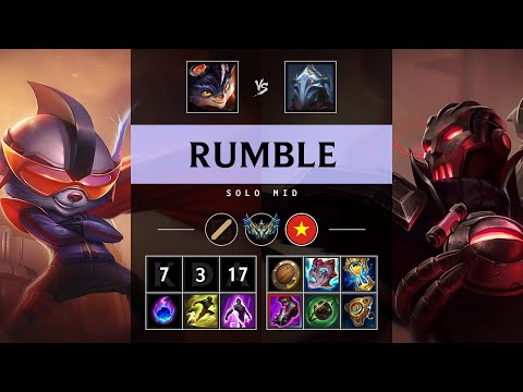 Rumble Mid vs Viktor - VN Challenger Patch 25.13