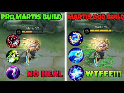 MARTIS GOD NEW MAGIC BUILD ABNORMAL DAMAGE!🔥 (must try) MARTIS BEST 1 HIT BUILD & EMBLEM 2023!! MLBB