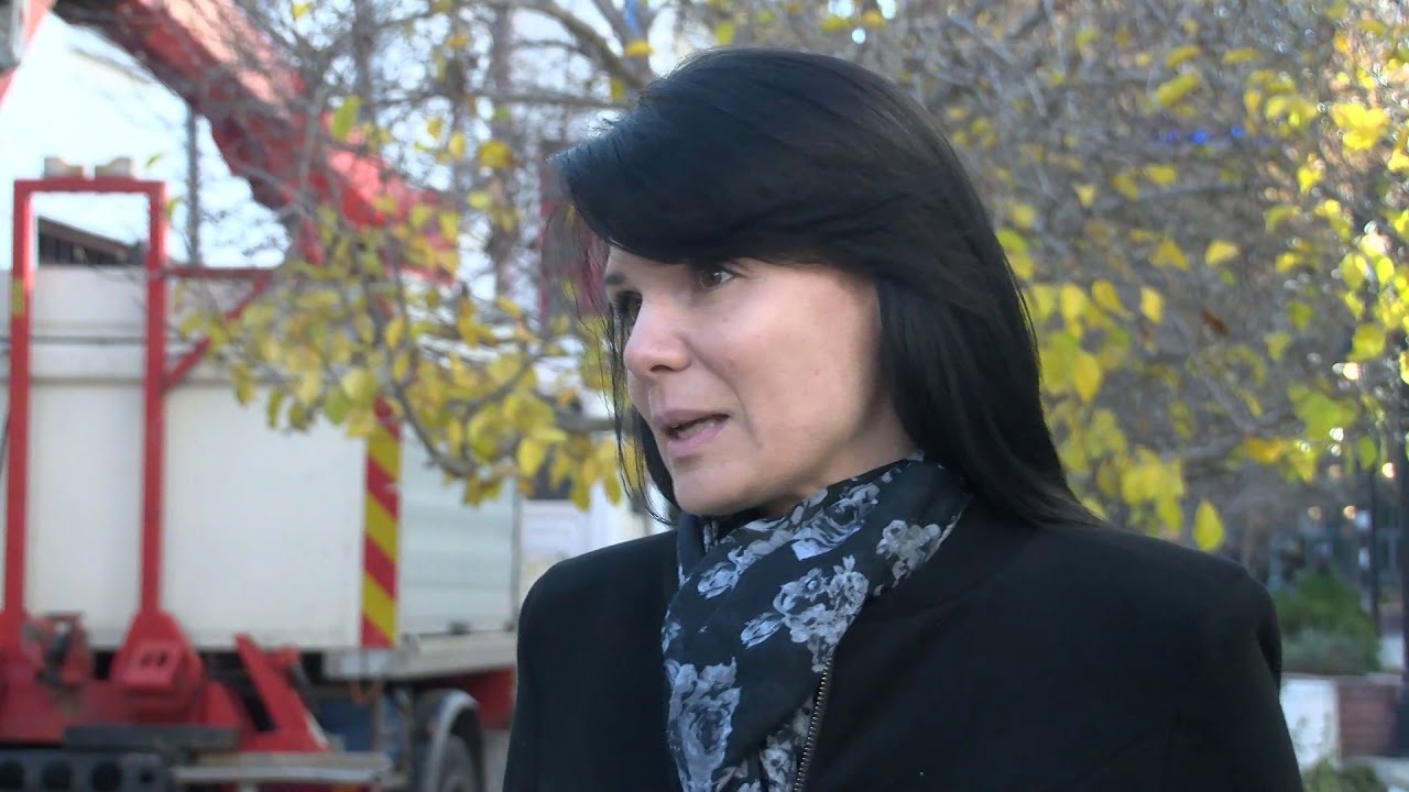 Започна поставянето на Коледната украса в Хасково