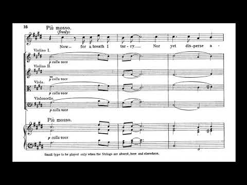 «From far, from eve and morning» from «On Wenlock Edge» – Ralph Vaughan Williams [With score]