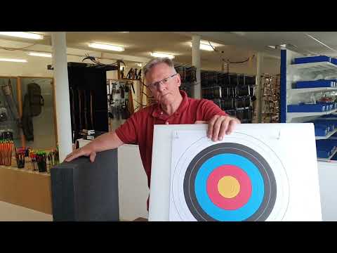 Foam Zielscheibe Easy Quick jetzt auch in Schwarz | Bogensport Beier