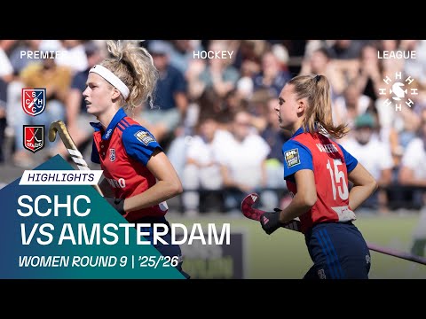 Tension at the top in Bilthoven ⚡ SCHC – AMS 🏑 Tulp Hoofdklasse Women ‘25/’26 highlights