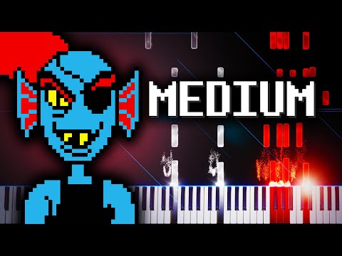 She's Playing Piano (from Undertale) - Piano Tutorial