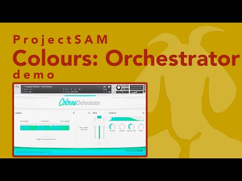 PROJECTSAM - Colours: Orchestrator (demo)