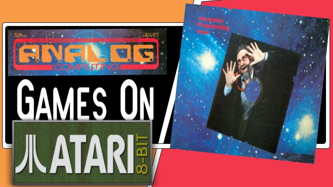ANALOG Computing Games on your Atari 8bit