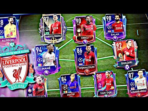 LIVERPOOL SQUAD IN FIFA MOBILE 19! Champion Masters Salah,Van Djik League heroes|Gameplay Video