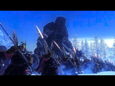 Kislev Vs Chaos Dwarfs | 19,000 Unit cinematic Battle | Total War Warhammer 2