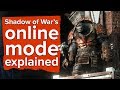 Shadow of War's online mode explained