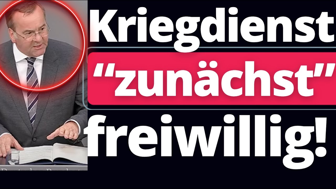 Bundestag: Pistorius unglaublicher Satz!!