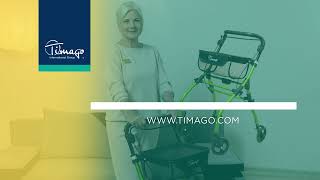 Interiérové štvorkolesové chodítko PEDRO, hliníkové