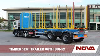 Miškovežio puspriekabės Nova New - Timber Transport Semi Trailer - 2025 - Domex Bunks pardavimas - Vaizdas 6 | Autoline LT Naujas miškovežio puspriekabė Nova New - Timber Transport Semi Trailer - 2025 - Domex Bunks | Vaizdas 6 - Autoline