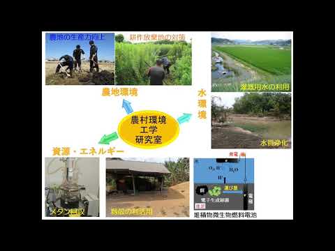 農村環境工学研究室（研究テーマ紹介あり）