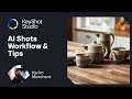 KeyShot Quick Tip AI Shots Workflow Tips