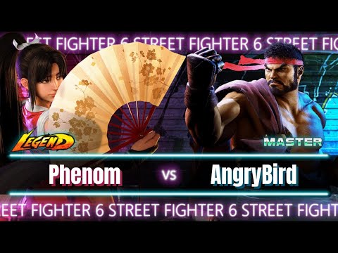 🏆SF6 Phenom (Mai) vs AngryBird (Ryu)🏆