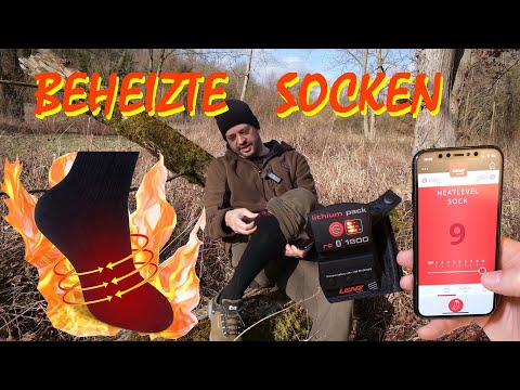 Heated socks - heated clothing / Manufacturer comparison, quality test: Lenz Heat Sock 4.0