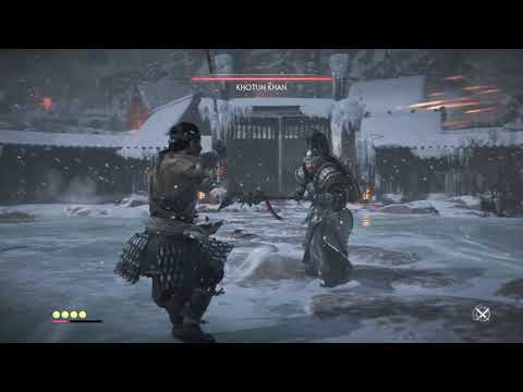 GHOST OF TSUSHIMA Walkthrough Gameplay Part 26 - KHOTUN KHAN BOSS FIGHT (PS4 SLIM)