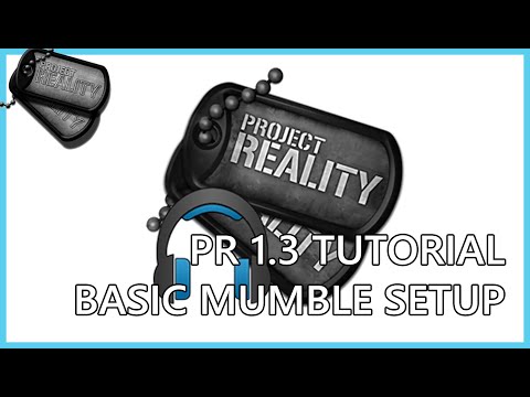 Project Reality 1.3 ► HOW TO PLAY | Basic Mumble Setup