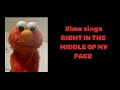 Sesame Street RIGHT IN THE MIDDLE OF MY FACE A KD Productions Impromptu Puppet Show