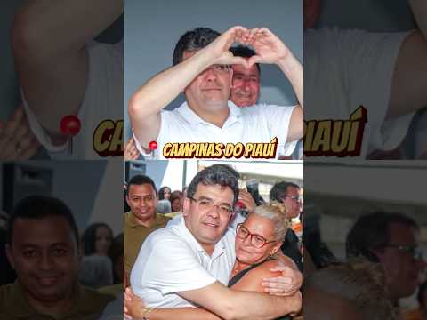 Muito feliz em estar em Campinas do Piauí e receber tanto carinho!