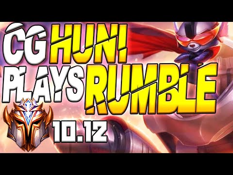 CG Huni Plays Rumble Top Lane vs Sett - 10.12