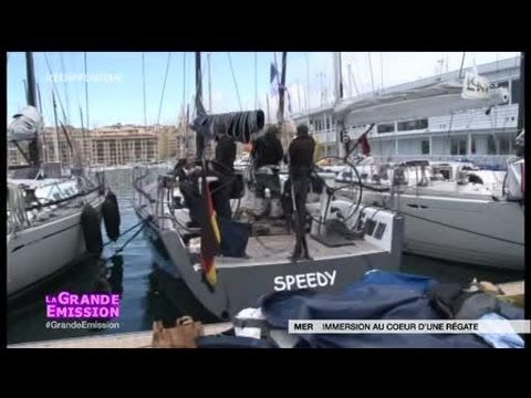 Dans les coulisses d'une régate (Marseille)