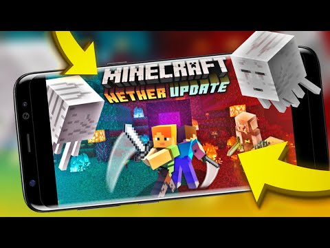 MCPE 1.16: The NEW NETHER UPDATE!! - Minecraft PE Nether Update Gameplay (Bedrock Beta)