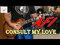 AFI - Consult My Lover - Guitar Cover (guitar tab in description!)