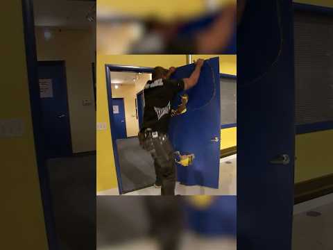 Who remembers Rampage Jackson destroying this door? 🤣 #ufcfightpass