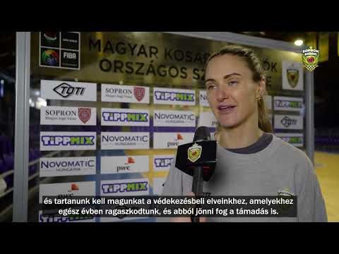 2023.04.06. Sopron Basket - Atomerőmű-KSC Szekszárd, beharangozó