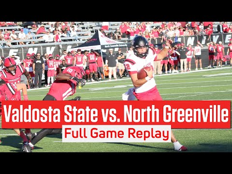Valdosta State Football vs North Greenville Full Game Replay | 2024 GLIAC Football