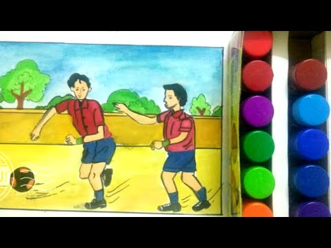 How to Draw Naturte Drawing| Nature Painting| School Project Drawing| @Vedanshi Art & Craft