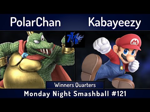 MNS # 121 | PolarChan (King K Rool) vs Kabayeezy (Mario) | WQF | SSBU Smash Ultimate