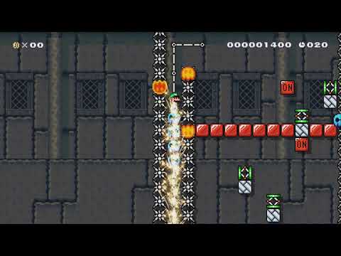 On/Off Automatic ! by G&K Guigui - Super Mario Maker 2 - No Commentary 1bv