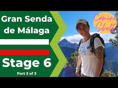 Gran Senda de Mlaga Stage 6 (Part 3 of 3: Final section to Cmpeta. Camino Shell)