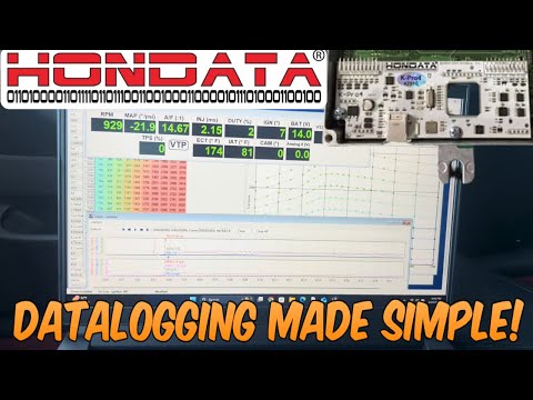 Hondata Kpro - How to datalog and upload a tune