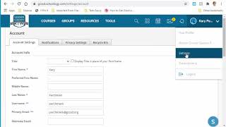 GCSSD Schoology Password Reset - Staff