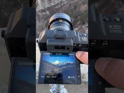 Hasselblad x2d Mountain zoom test #hasselblad