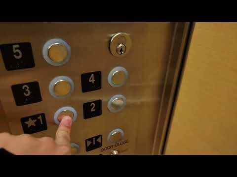 4K Modded 1967 Westinghouse Traction Left Center Elevator | Swedish MC Ballard | Seattle WA