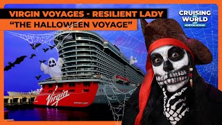 Resilient Lady - The Halloween Voyage | #virginvoyages #halloween #cruiseships #spooktacular