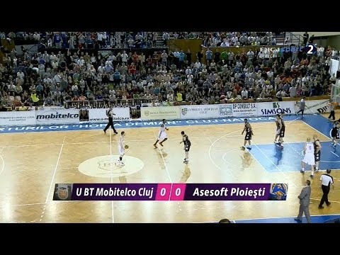 Playoffs R2.M4 - U BT Mobitelco Cluj vs. CSU Asesoft Ploiesti 23.05.2014 Full Game